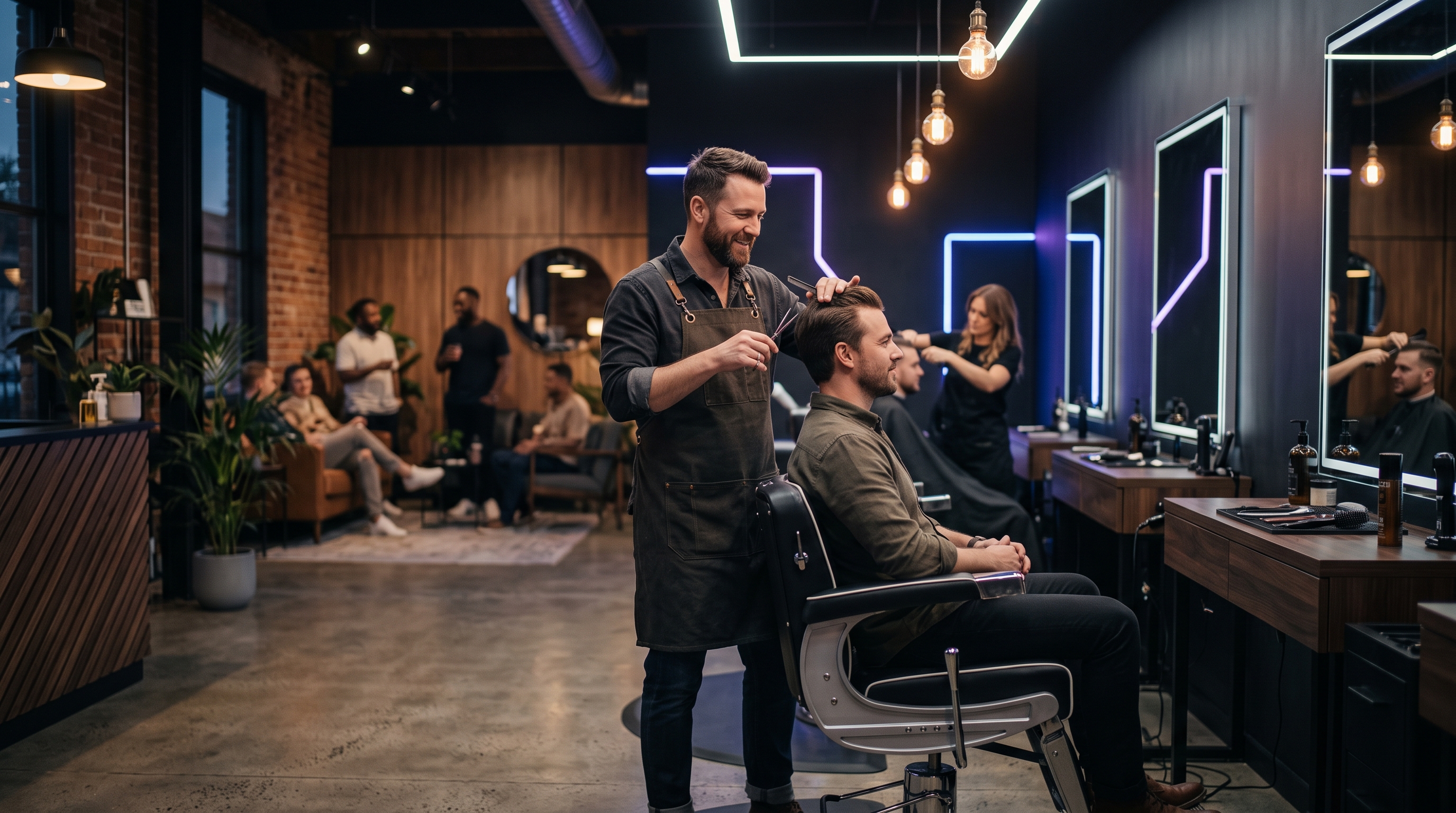 Modern Barbershop Hero Image
